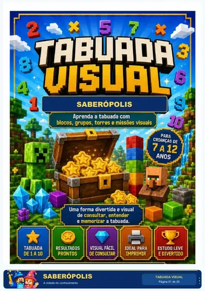 Tabuada dos Blocos